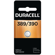 Duracell - 389/390 Silver Oxide Button Battery - long lasting battery - 1 count