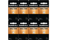 Duracell Silver Oxide Watch Calculator Battery 395 399 8 Pack