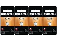 Duracell Batteries 1216 Battery 3v Lithium 4 Pack
