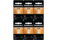 6 x Duracell DL1216 Lithium Battery