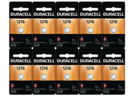 Duracell 3V 1216 Lithium Battery (10 Pack)