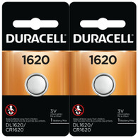 Duracell 1620 Lithium Coin Cell Battery 2pcs