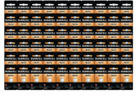 60x Duracell Mini- Lithium Batterie CR1620, DL1620, ECR1620 (Blister)