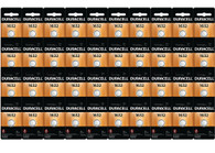 40 Pack Duracell DL1632 Battery 3v Lithium Coin Cell CR1632