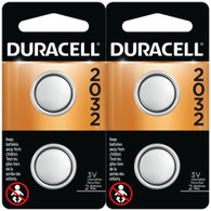 Duracell - 2032 3V Lithium Coin Battery - with bitter coating - 4 count