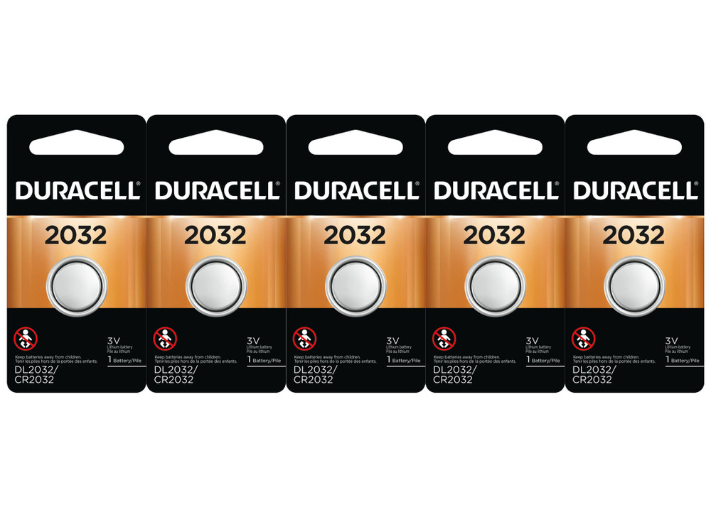 Duracell DL2032 - CR2032 Batteries - 3V Lithium 8 Pack