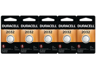 Duracell 3V Lithium Coin Battery 2032 5 Pack