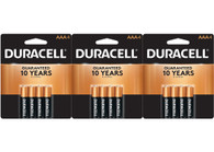 Duracell Alkaline Batteries, AAA - 12 ct
