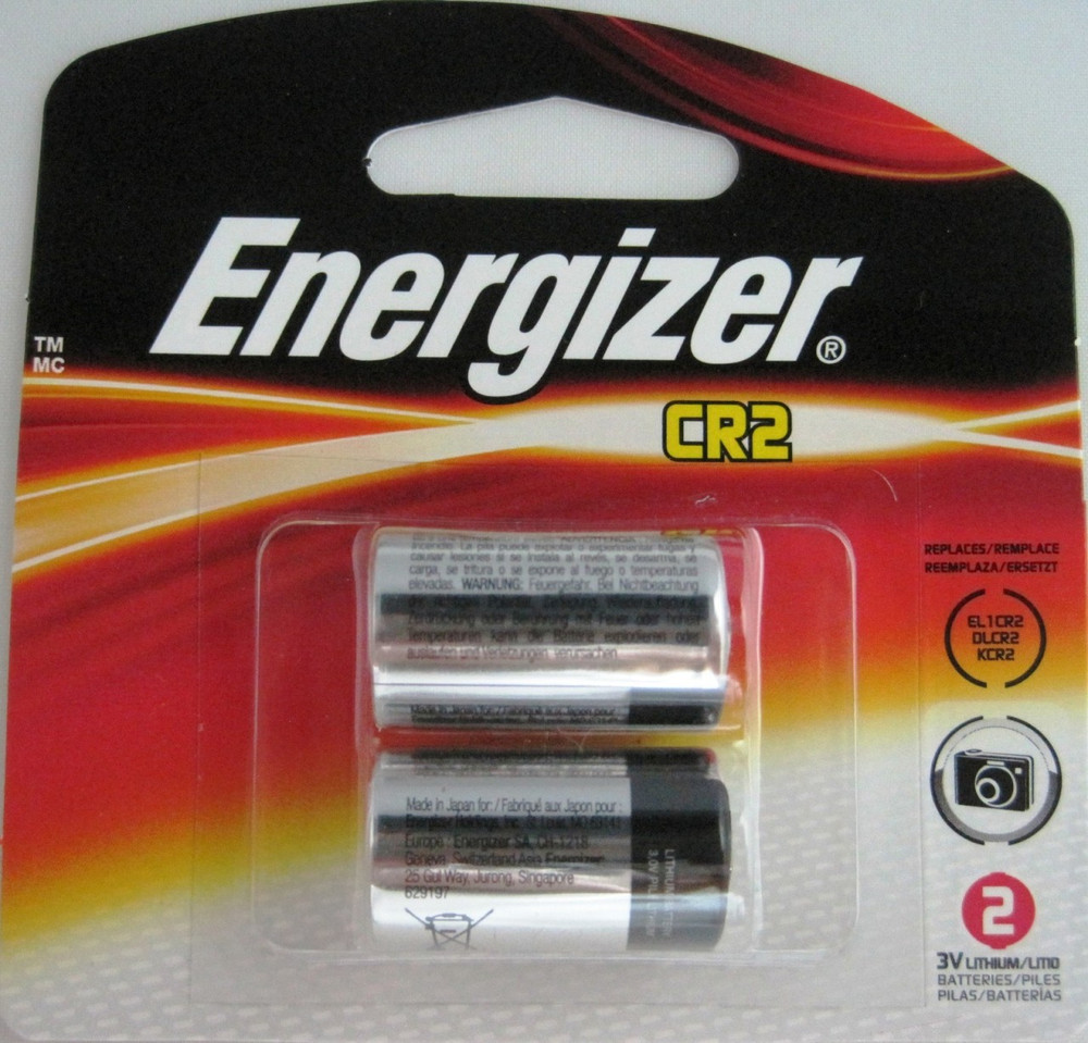 1x  CR2  CR17355  Energizer Lithium Photo  Blister  3,0 Volt  Stilo