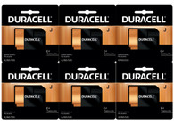 6 Duracell J Battery 6 Volt Alkaline Batteries 6v for Medical Devices 4lr61