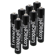 Loopacell AAAA 1.5V Alkaline Batteries 8pcs