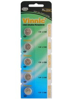 Vinnic - Five PX625 (L1560) Alkaline-Manganese Batteries