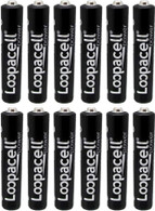 LOOPACELL AAAA Quadruple A E96 Batteries 12 Pack