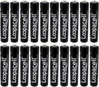 LOOPACELL AAAA EN96 LR61 1.5v Miniature Alkaline Batteries - 20 Pack