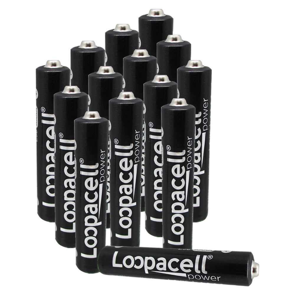  LOOPACELL Baterías AAAA, batería alcalina AAAA de 1.5 V  (paquete de 2) : Salud y Hogar
