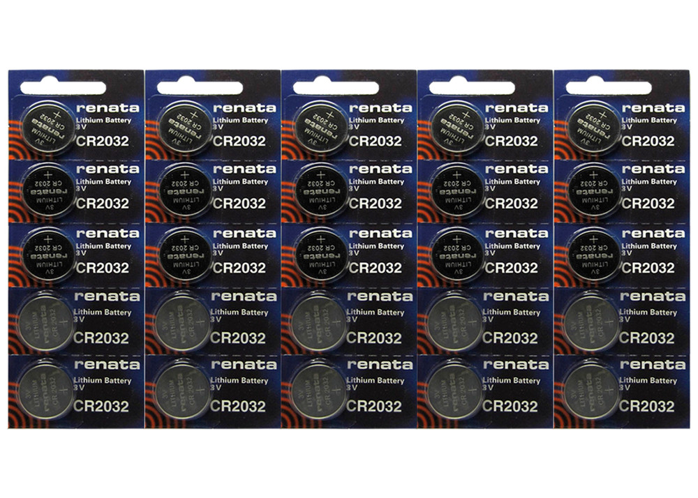 50 pcs Pack - CR2032 Battery 3v Lithium Button Cell Coin 2032