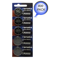 800 x Renata CR2032 Batteries, Lithium Battery 2032 Wholesale Pack
