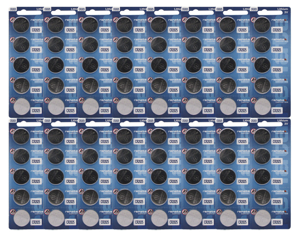 10 Pack Renata CR2325 Lithium Coin Batteries - 3V, Swiss Made, Expiry 2030