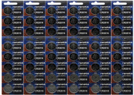 QTY. 60 x Genuine RENATA CR2016 Lithium 3v Coin Cell Batteries Exp. Dec. 2026