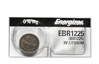 Energizer EBR1225  CR1225 Lithium Coin Cell Battery 1Pk