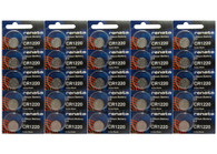 25 x Renata CR1220 3V 40mAh Lithium Coin Cell Battery