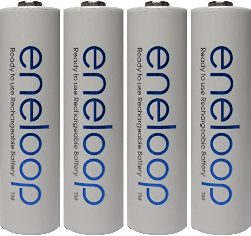 eneloop Advanced NiMh Battery Charger with four 2100 cycle AA eneloop
