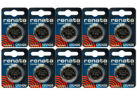 Renata CR2430 3V Lithium Coin Battery 10 Pack