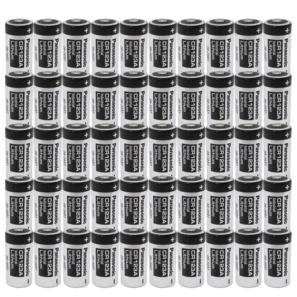 Panasonic CR123 CR123A 3V Lithium Battery (2 Pack)