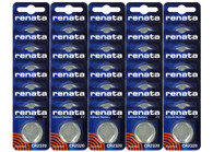 Renata CR2320 3V 150mAh Lithium Coin Cell Battery 30 Batteries
