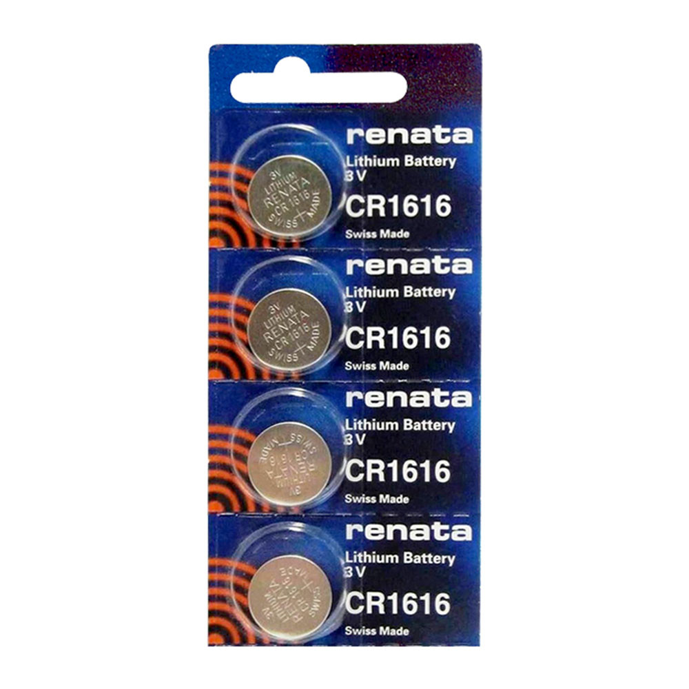 Renata CR1616 3V Lithium Button Cells Battery - Blister Retail