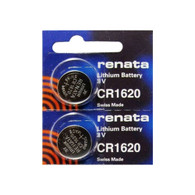 2 x Genuine Renata Swiss Made CR1620 3V 68mAh Lithium Batteries Cell Coin Button Watch Battery