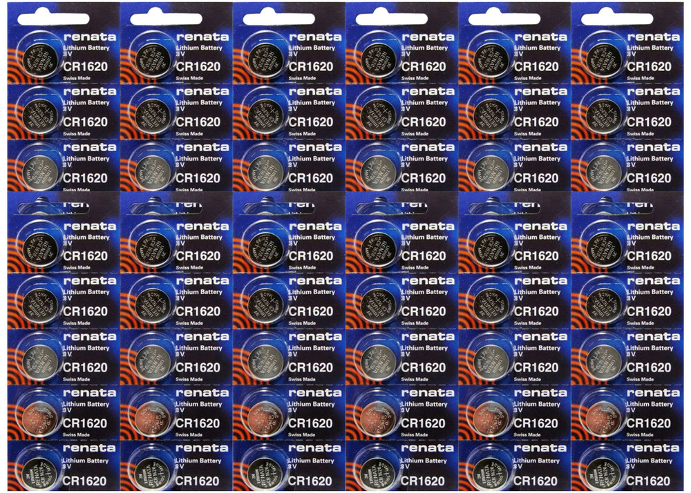 Renata CR1620 Battery 3v Lithium Coin Cell