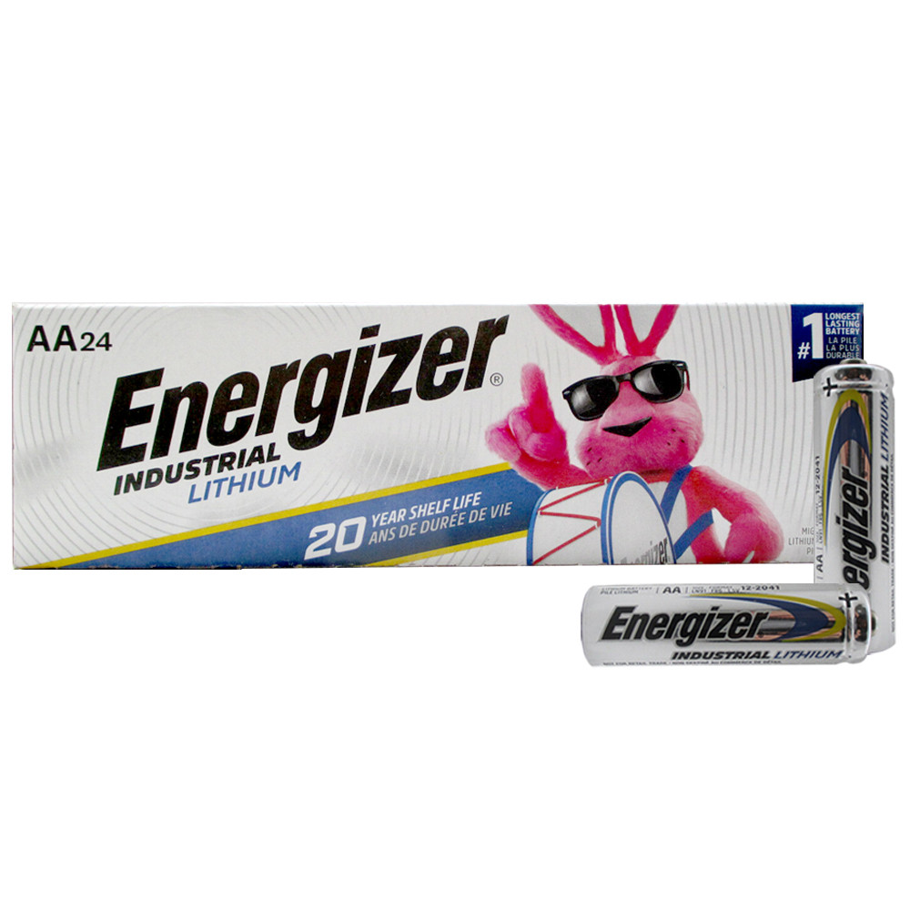 Energizer Lithium Batteries AA Pack Of 24 