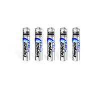 Fresh AAA Energizer Ultimate Lithium L92 FR03 1.5V Batteries 5pc. bulk
