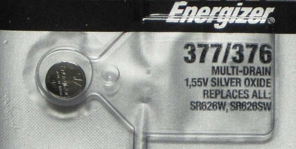 Pile Montre 377 / 376 / SR66 / AG4 / SR626SW Energizer - Bestpiles