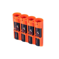 Pack of 2 of 18650 Battery Caddy - Orange
