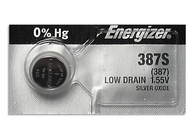 Energizer 387S Low-Drain 1.55V Silver-Oxide Button Cell Battery
