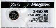 100 Pk 395 Energizer watch battery - wholesale (replaces AWI S19, AWI S28)