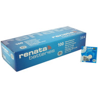 100 Renata 364 SR621SW Batteries