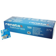 100 wholesale Renata 379 Watch Battery SR521SW