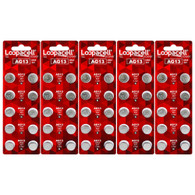 50 pack Hexbug compatible Button-Cell AG13/LR44 Batteries
