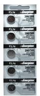 Energizer 390/389TS Silver Oxide Battery 5 Pk