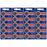 SONY CR1616 Lithium Button Cell 20 Batteries