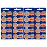 MURATA CR1632 Lithium Button Cell 20 Batteries - Replaces Sony