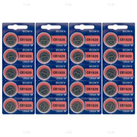 SONY CR1620 Lithium Button Cell 20 Batteries