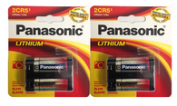 Panasonic 2CR5M  6v Battery Replacements 2 pk.
