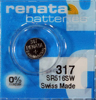 Swatch Watch 317 Replacement Battery for Skin Watch