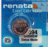 Renata Swiss Made Battery for Square Chrono Swatch Watch 394
