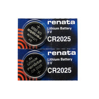 3V CR2025 Replacement Battery for Touch Alarm/ Game/Bi-Timer Swatch Watch-Twin Pack
