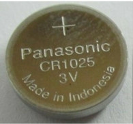 5 Panasonic CR1025 3V Lithium Batteries